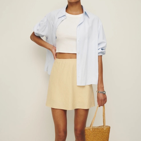 Reformation Brandy Linen Skirt - Picture 4 of 5